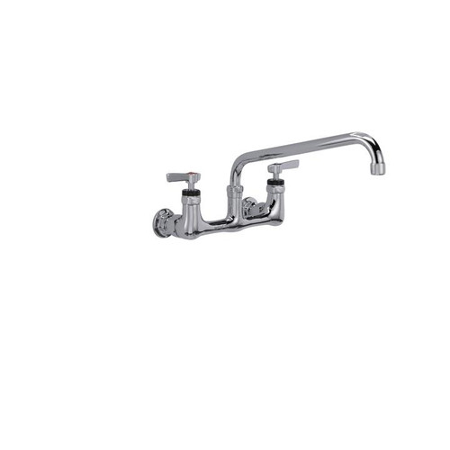 Component Hardware KL54-8112-MK 8" Centers Stainless Steel Ceramic Wall Mount Encore Faucet