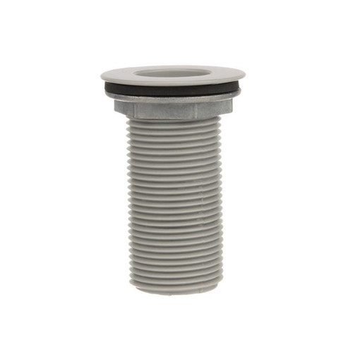 Component Hardware E16-3020-LWD 3.8" L Gray ABS Plastic Sink Drain