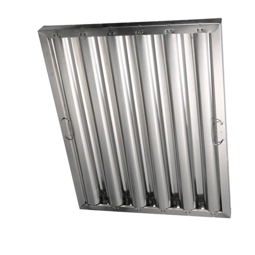 Component Hardware FA51-2520 20" W Aluminum Fixed Flame Gard Baffle Filter