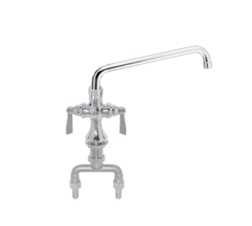 Component Hardware TLL50-9112-SE1Z 12" L Standard Deck Mounted Top-Line Faucet