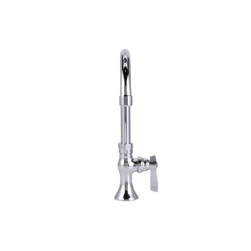 Component Hardware TLL20-9102-SE1Z 6" L Gooseneck Deck Mounted Top-Line Faucet