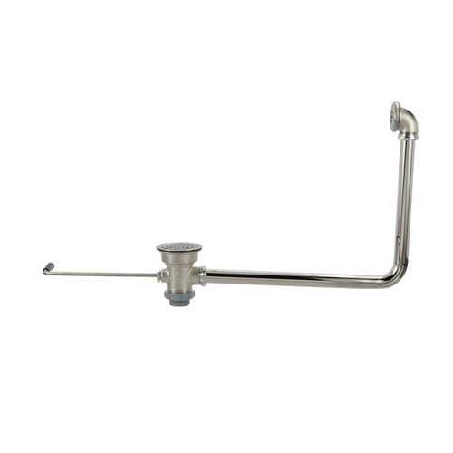 Component Hardware D50-4591 3" Sink Opening Nickel Plated Cast Brass Body Encore Twist Handle Waste Outlet