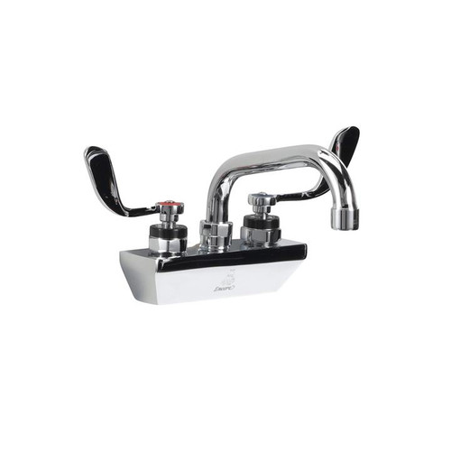Component Hardware KL45-4006-SE4 4" Centers Stainless Steel Compression Wall Mount Encore Faucet