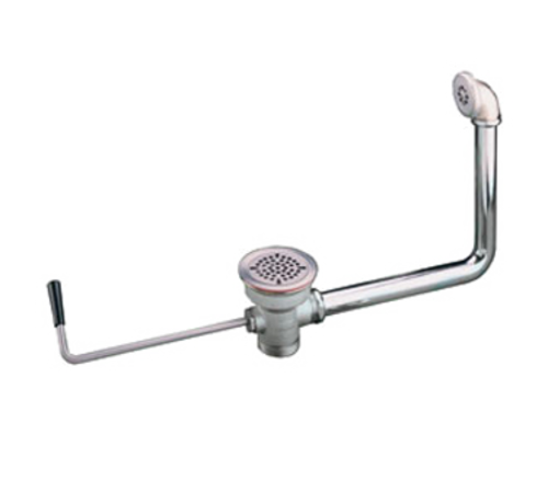 Component Hardware D50-7115 3.5" Sink Opening Nickel Plated Cast Brass Body Encore Twist Handle Waste Outlet