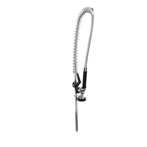 Component Hardware TLL13-Y000PRB 1.6 GPM 8" Centers Wall Mount Top-Line Pre-Rinse Assembly