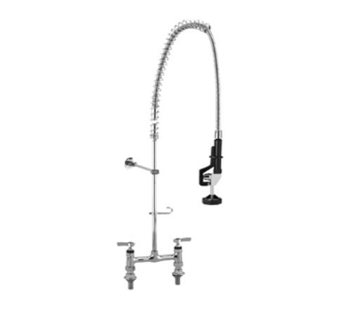 Component Hardware KL60-1000-BR 1.6 GPM 8" Centers Deck Mount Encore Pre-Rinse Assembly