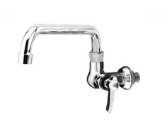 Component Hardware KL70-9006-SE1 6" Stainless Steel Compression Wall Mount Encore Faucet