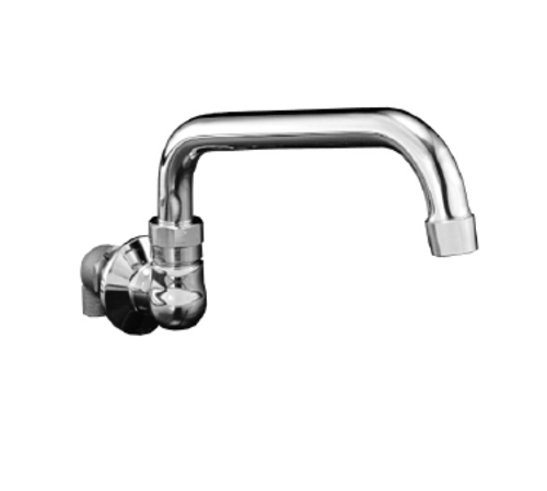 Component Hardware KL72-9012 12" Stainless Steel Wall Mount Encore Spout Base