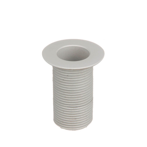Component Hardware E16-3020 2.88" L Gray ABS Plastic Sink Drain