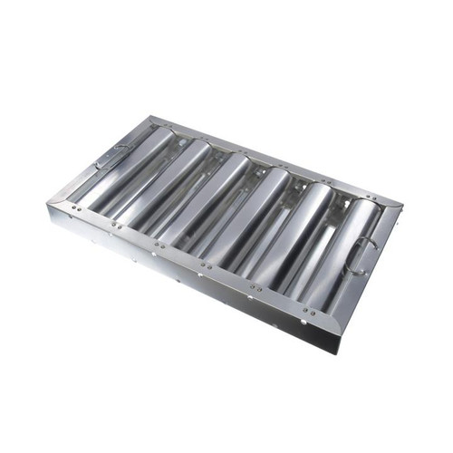 Component Hardware FA51-1016 16" W Aluminum Fixed Flame Gard Baffle Filter