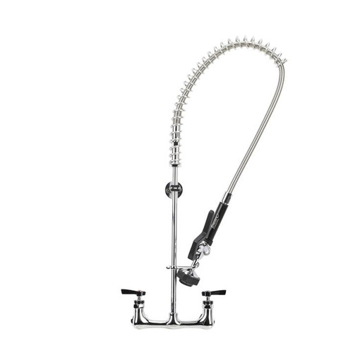 Component Hardware KLP53-11L4-BS 1.05 GPM 8" Centers Wall Mount Encore Pre-Rinse Assembly with PowerPulse