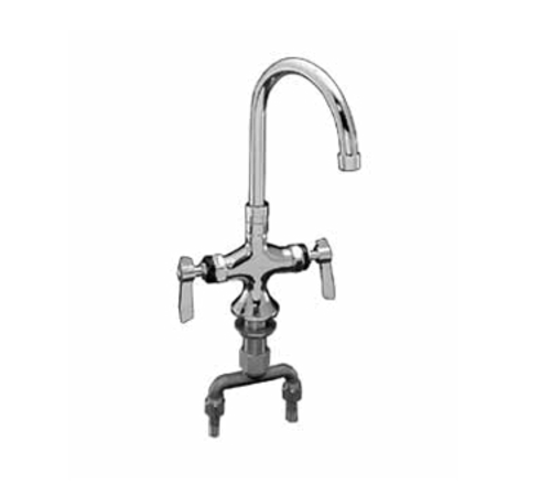 Component Hardware TLL50-9100-SE1Z 3" L Gooseneck Deck Mounted Top-Line Faucet