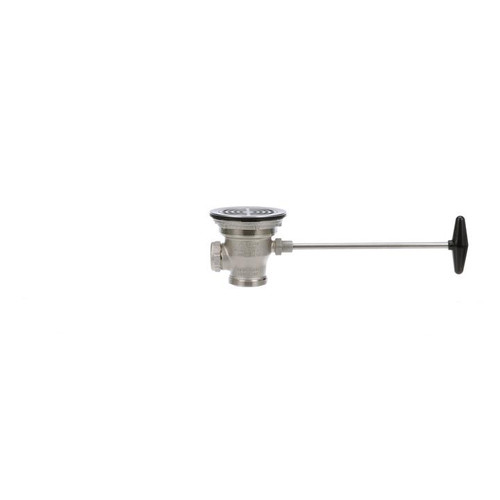 Component Hardware DBN-8000-SP1 3.5" Sink Opening Nickel Plated Bronze Drain Body Encore Universal Rotary Waste Outlet