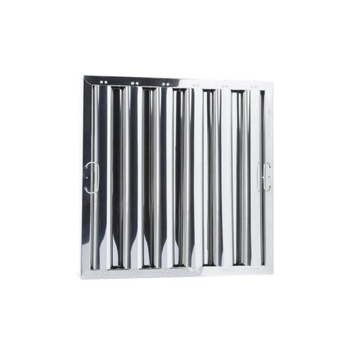Component Hardware FR51-1616 16" W Stainless Steel Fixed Flame Gard Baffle Filter