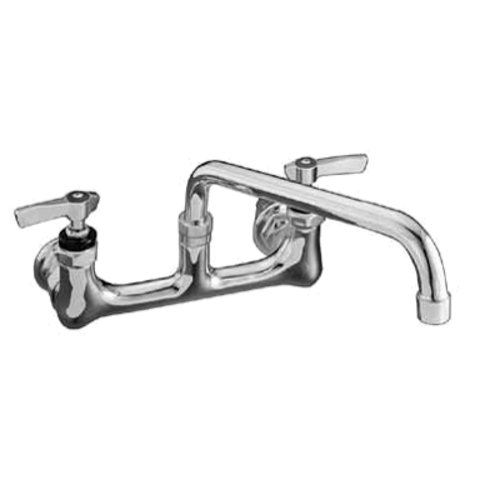 Component Hardware KL54-8108-MK 8" Centers Stainless Steel Ceramic Wall Mount Encore Faucet