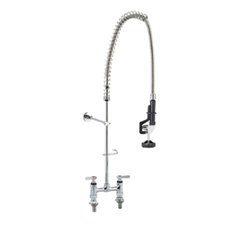 Component Hardware KL66-1000-BS 1.6 GPM 6"Centers Deck Mount Encore Pre-Rinse Assembly