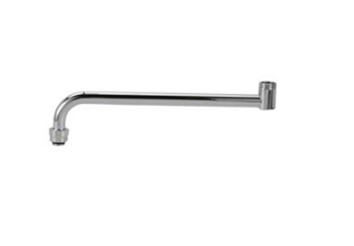 Component Hardware KS11-12-X112 12" Stainless Steel Jointed Swivel Encore Spout Assembly