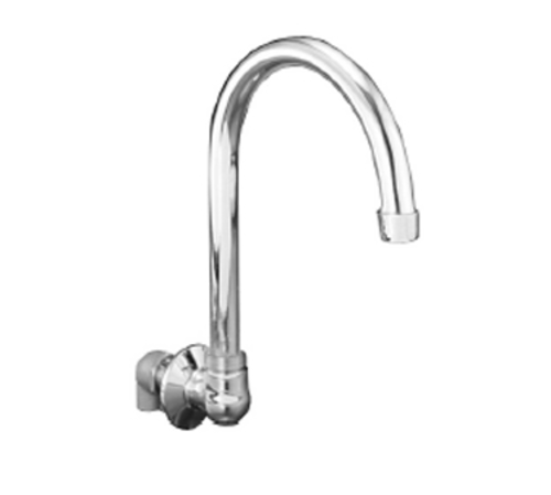 Component Hardware KL72-9001 8.5" Stainless Steel Gooseneck Spout Wall Mount Encore Spout Base