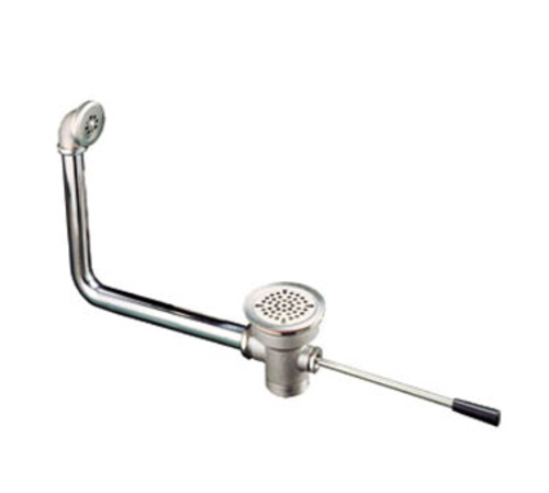 Component Hardware D10-4591 3" Sink Opening Cast Bronze Drain Body Encore Lever Handle Waste Outlet with Overflow Assembly