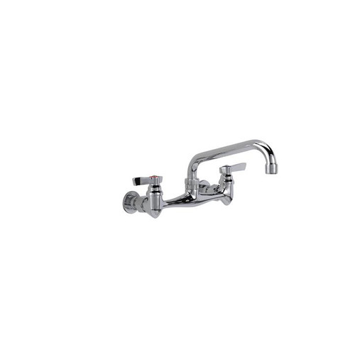 Component Hardware TLL13-8108-SE1MKZ 8" Centers Stainless Steel Ceramic Wall Mount Top-Line Faucet