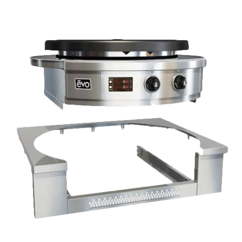 Evo America 11-0123-ATK 40" W Stainless Steel Square Insert Evo Affinity 30 Cooktop Trim Kit