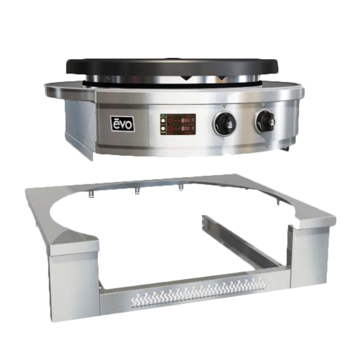 Evo America 11-0123-ATK 40" W Stainless Steel Square Insert Evo Affinity 30 Cooktop Trim Kit