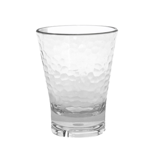 FOH ADO011CLT23 12 Oz. Clear Plastic Drinkwise Rocks Glass