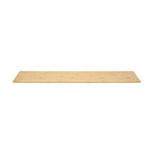 FOH BHO055BBB20 36" W Natural Bamboo Rectangle Buffet Building Blocks Buffet Board