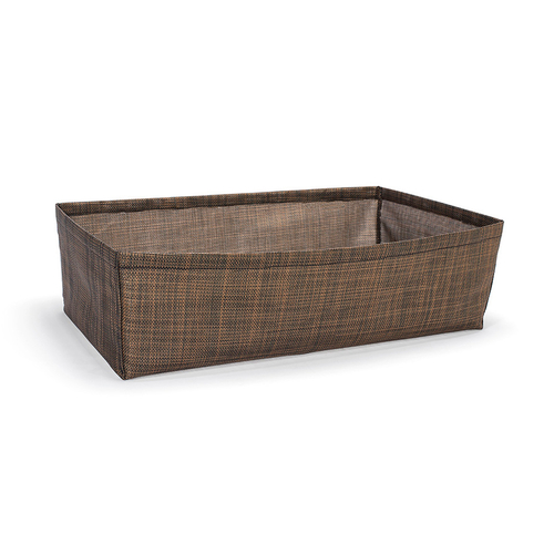 FOH BHO126COV21 20" W x 12" D x 5.75" H Copper Woven Vinyl Rectangular Full Size Metroweave Housing Only