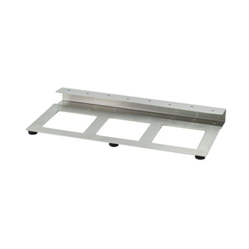 FOH DAP042BSS21 9.25" W Silver Stainless Steel Rectangle Serving Accessories Pick Display