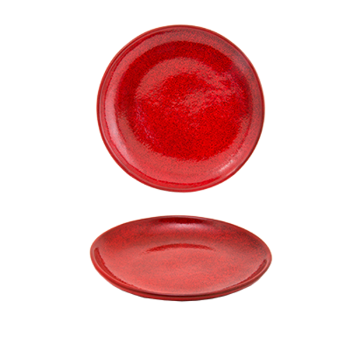 FOH DAP076RDP23 6" Dia. Porcelain Round Chili Kiln Plate