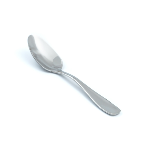 FOH FTS004MSS23 6" L Stainless Steel Mirrored Cameron Teaspoon