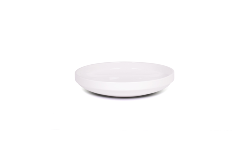 FOH DBO183WHP21 44 Oz. White Round Porcelain Bevel Bowl