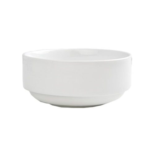 FOH DBO052WHP23 18 Oz. Round Porcelain Monaco Bowl