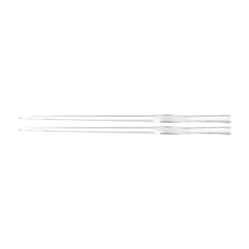 FOH FCH027CLT84 8.5" Long Clear Resin Drinkwise Chopsticks