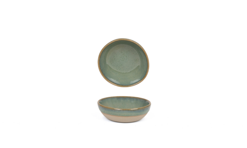FOH DSD071GRP23 2 Oz. Round Porcelain Artefact Ramekin