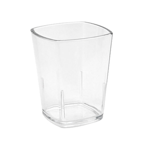 FOH ADO010CLT23 7 Oz. Clear Resin Drinkwise Rocks Glass