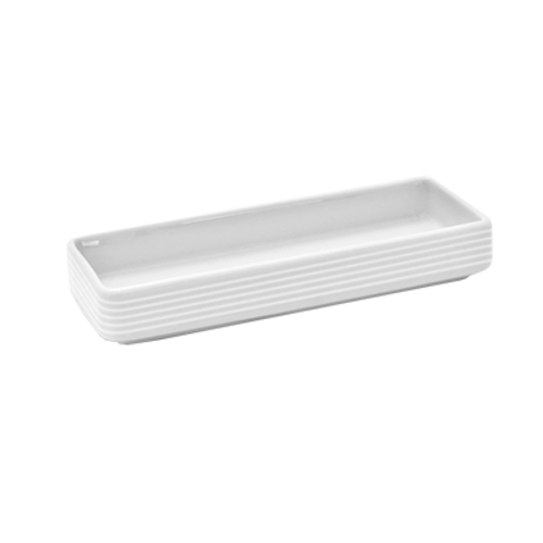 FOH DSD047WHP23 3 Oz. White Porcelain Spiral Ramekin