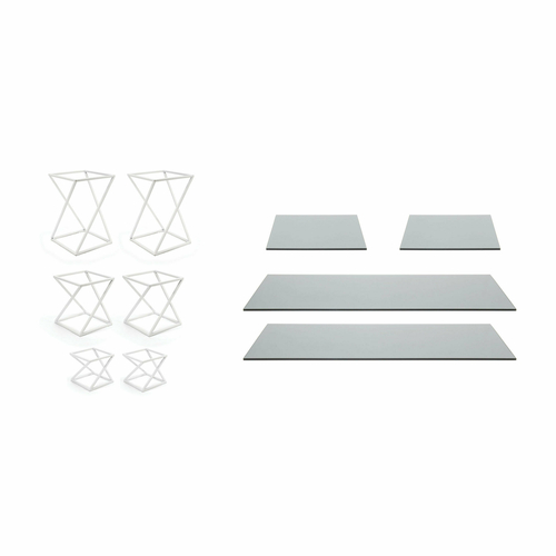 FOH BST036MUM28 White Metal Buffet Essentials