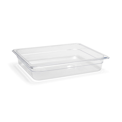 FOH BHO097CLT21 2.5" W Clear Plastic Pan