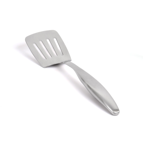 FOH BUT038BSS23 10.25" D Silver Slotted Turner