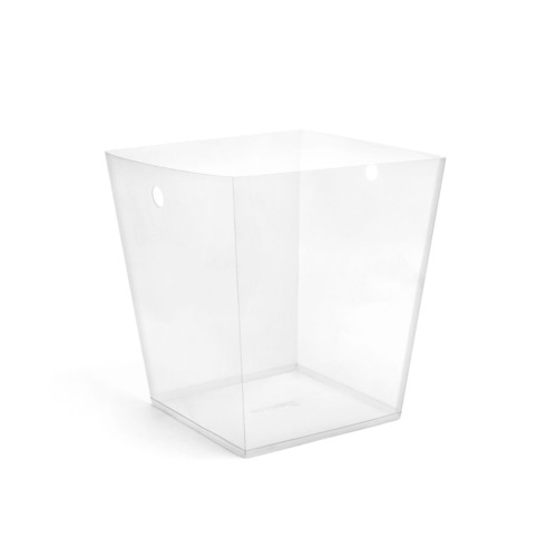 FOH RWL003CLT27 9.25" W Clear Plastic Liner