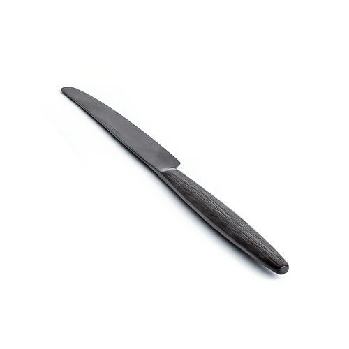 FOH FDK010BKS23 9.25" D Black Stainless Steel Owen Dinner Knife