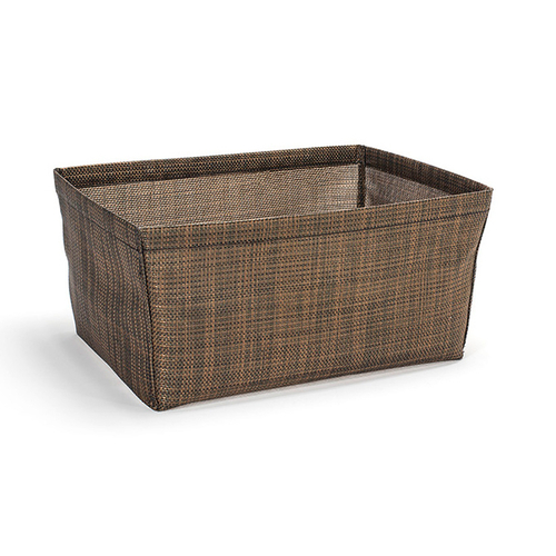 FOH BHO130COV21 12.25" W x 9.5" D x 5.75" H Copper Woven Vinyl Rectangular 1/2 Size Metroweave Housing Only