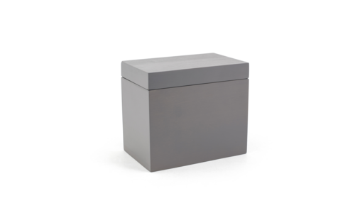 FOH RIB015GYB20 2 Qt. Gray Wood Ice Bucket