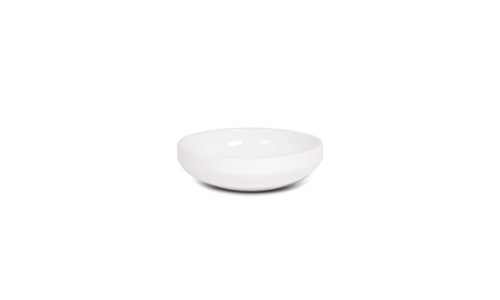 FOH DBO186WHP23 11 Oz. White Round Porcelain Bevel Bowl
