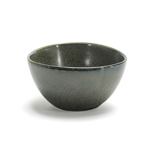 FOH DBO141DGP23 7 Oz. Sage Round Porcelain Kiln Bowl
