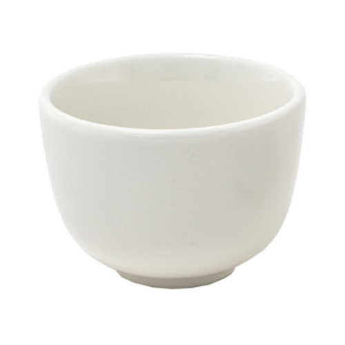 FOH DMU006BEP23 4 Oz. Round Porcelain Catalyst Cup and Ramekin