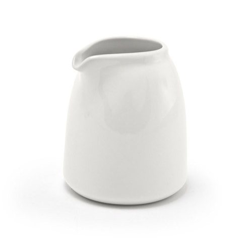 FOH TCR008BEP23 9 Oz. Beige Porcelain Round Catalyst Sumo Pourer