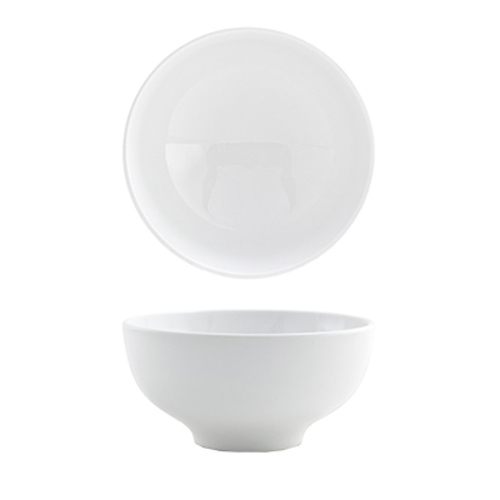 FOH DBO099WHP23 23 Oz. Round Porcelain Harmony Bowl